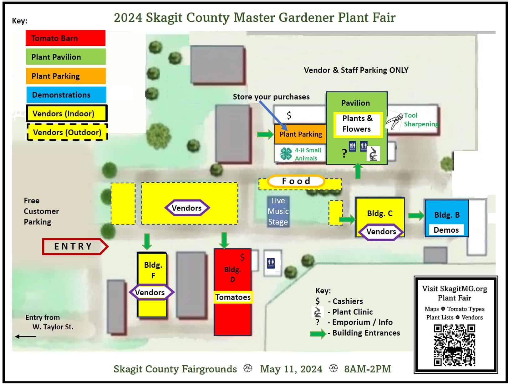 Plant Fair Fairgrounds Map 2024